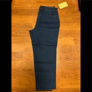 Denim & Co. Reg 5-Pocket Straight Leg Jeans 22W